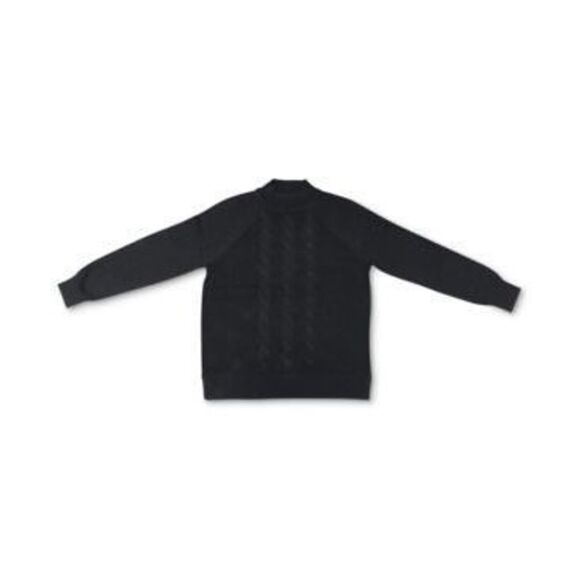 Karen Scott Cotton Cable-Knit Mock-Neck Sweater, Created for Macy's - Picture 1 of 1
